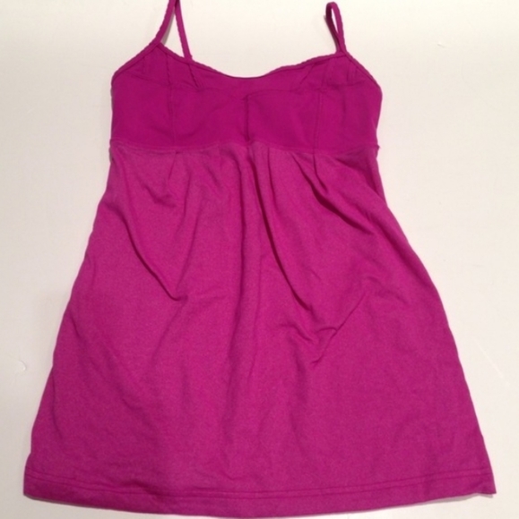 Lululemon Athletica Fuschia Pink Running Tank Top / SIZE 6 - Picture 4 of 6